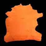 Small Merino Curly Orange 8mm : 4 Piece Shearling Bundle (Ref-gh.eol)