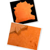 Small Merino Curly Orange 8mm : 4 Piece Shearling Bundle (Ref-gh.eol)