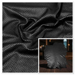 A'Tan Orion-Print Black : Goat Leather: 0.7mm (Ex Pittards Stock)