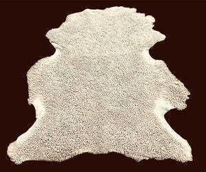 Upholstery Sheepskin Oyster, Curly Wool Shearling : (30mm) 10