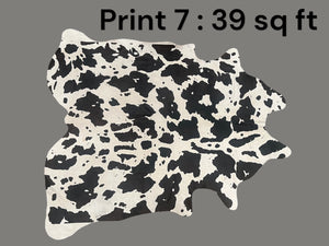 Hair-On Cow Hide : Print 7 (Ref-gh.eol)