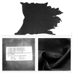 Stirling Pebble Black Automotive Pebble Grain Leather Cow Hide : 1.1-1.3mm (Ex Pittards Stock)