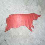 Armo R Red Wine Cow Side : Double Sided Leather with a PU Reverse 1.5-1.7mm (Ref-gh.eol)