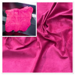 Fuchsia,  Pig Suede : (0.5-0.6mm 1.5oz) 15