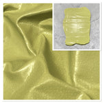 Pea-Green Pig Grain Leather with Shine 0.6mm (Ref-gh.eol)