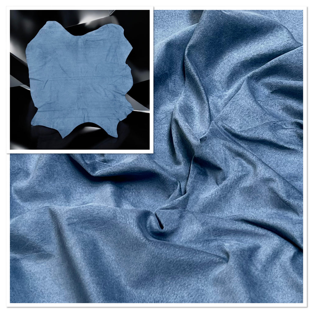 Light Navy, Pig Suede : (0.5-0.6mm 1.5oz) 15