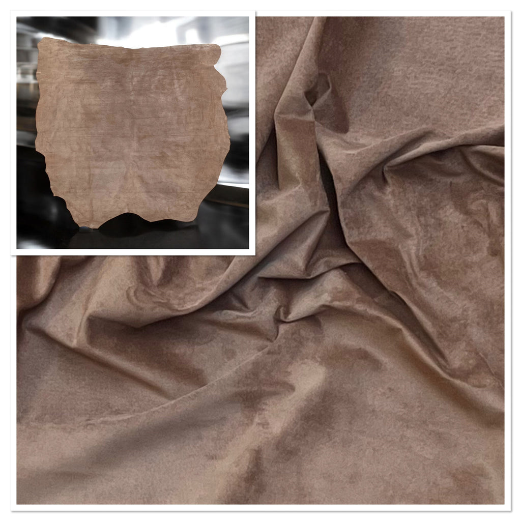 Mid Brown, Pig Suede : (0.5-0.6mm 1.5oz) 15 Discontinued