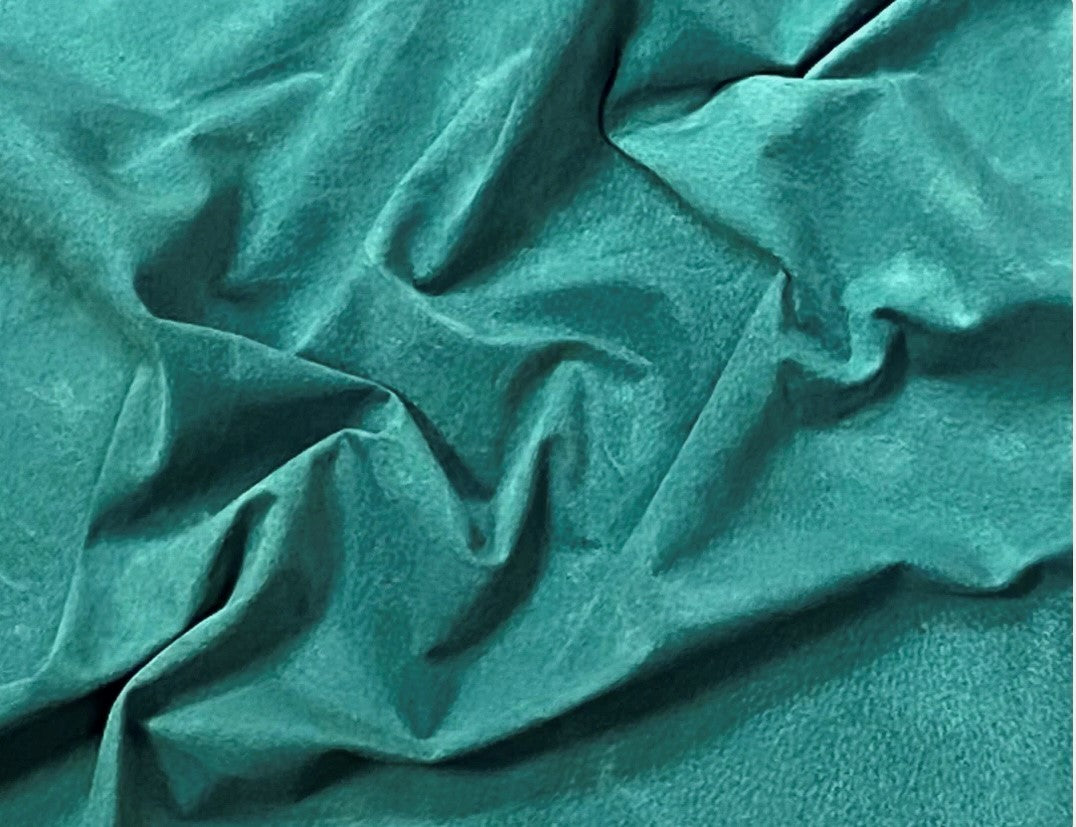 Teal, Pig Suede : (0.5-0.6mm 1.5oz) 15