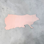 Pink Smooth Grain : Lightweight Cow Side 0.8-1.0mm (Ref-gh.eol)