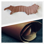 "PONTE"  Smooth Grain Vegetable Tanned Leather Bellies (1.0-1.5mm)