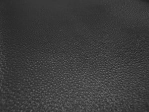 Premier Bright Black, Firm Printed Grain Leather Cow Side : 1.4-1.6mm (Ex Pittards Stock)