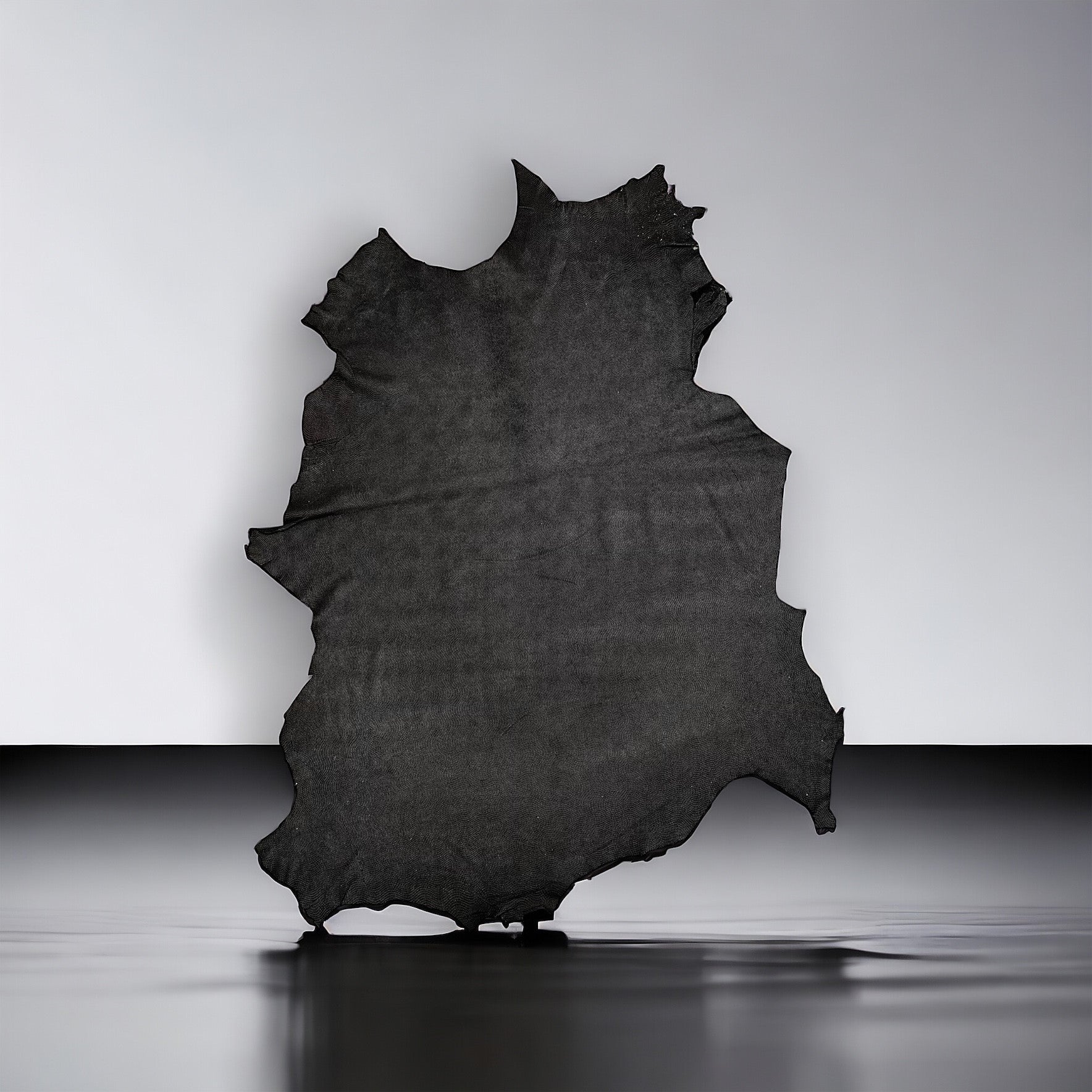 Pittards Printed Gloving Leather Digital Black : 0.55mm Water Resistant Lambskin (Ex Pittards Stock)