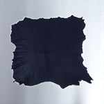 Pittards Printed Gloving Leather Navy-Blue : 0.6mm Water Resistant Lambskin (Ex Pittards Stock) WR100X .6mm Quartz Belini