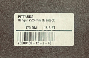 Ranger (Pittards Version) Quantock : Leather Cow Side with Nubuck Appearance, 2.2-2.4mm (Ex Pittards Stock)