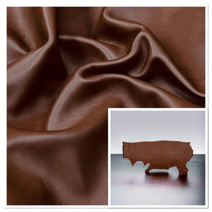 Raphael Caramelo : Leather Cow Side with Smooth Grain,1.2-1.4mm or 1.4-1.6mm (Ex Pittards Stock)