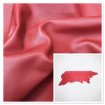 Red Embossed Grain Leather Cow Side 1.6-1.8mm (Ref-gh.eol)