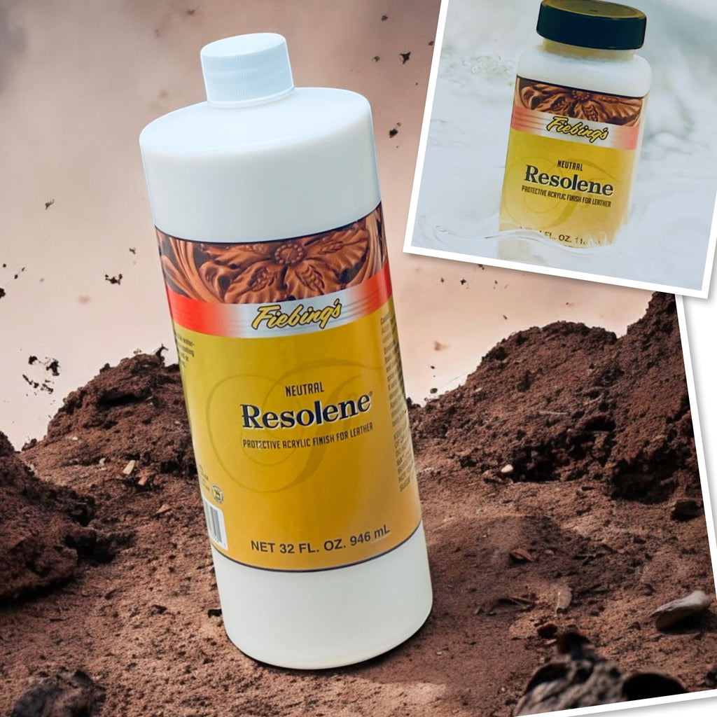 Fiebing's Neutral Resolene : Protective Acrylic Finish For Leather (118ml or 956ml)