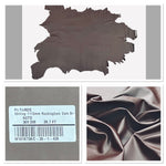 Stirling Rockingham Dark-Brown Automotive Smooth Grain Leather Cow Hide : 1.1-1.3mm (Ex Pittards Stock)
