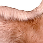 Rosa-Pink Sheepskin Rugs: Premium Quality Sheepskin Rugs for any Room (65cm x 95cm)