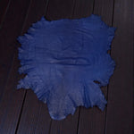 Spyder-Print Rush Blue : Sheep Leather: 0.7mm (Ex Pittards Stock) Grade A