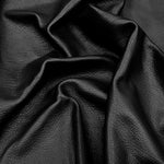 Saddle Black Goat Skin : (1.2-1.4mm 3oz) 8