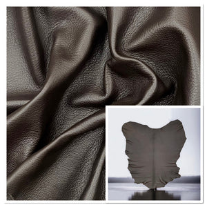 Saddle Brown Goat Skin : (1.2-1.4mm 3oz) 8