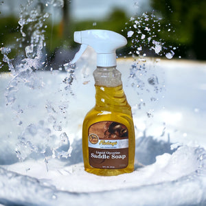 Fiebing's Liquid Glycerine Saddle Soap : Cleans, Preserves & Restores All Leather Articles (473ml/16oz)