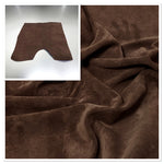 Chocolate, Split Suede : (1.1mm-1.2mm 3oz) 15