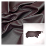 Dark Aubergine Smooth Grain Cow Side : 1.2-1.4mm (Ref-gh.eol))