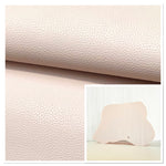 Soft-Pink Embossed Grain Double Butt  : 1.6-1.8mm (Ref-gh.eol)