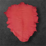 Spyder-Red : Goat Leather: 0.7mm (Ex Pittards Stock) WR100X.7mm SpyderRedR