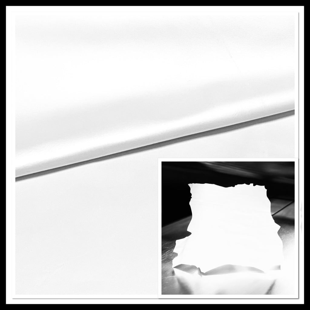 Pittards Premiership-Star White Pearl Leather Lambskin : 1.0mm Water Resistant Lambskin (Ex Pittards Stock) WRPremiership 1.0mmStarWhitePearl