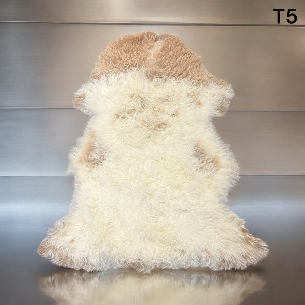 Natural Tigrados Shearling (55cm x70cm) T5