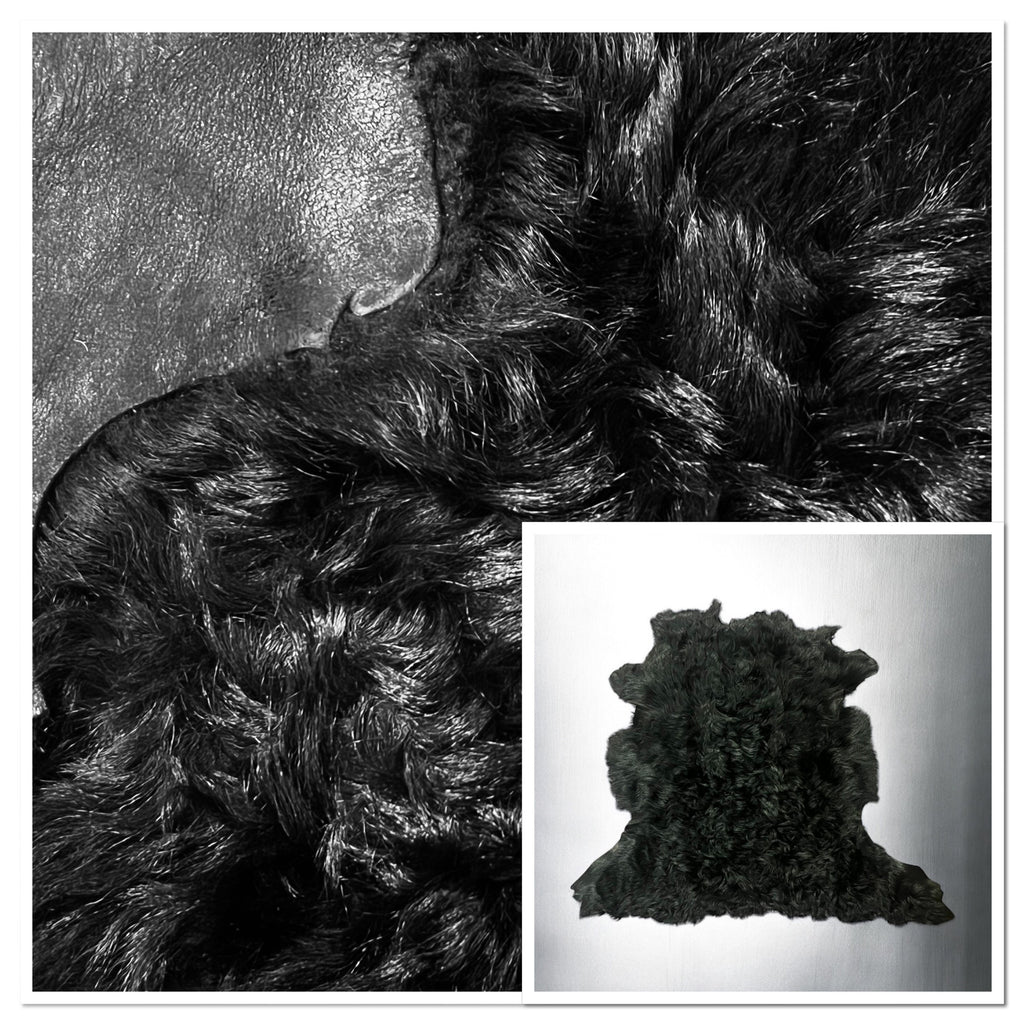 Tigrados Black : 7x Piece Shearling Bundle with Lightly Sprayed Nappalan Reverse (Ref-gh.eol) Bundle 69