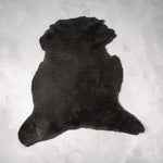 UK Sheepskin Dark-Brown :14mm Curly Wool 4x Piece Bundle with Suede Reverse (Ref-gh.eol) Bundle 789