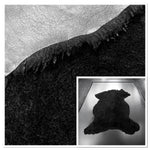 UK Sheepskin Black :15mm Curly Wool 5 Piece Bundle with Nappalan Reverse (Ref-gh.eol) Bundle 109