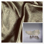 Vegas Pewter, Full Grain Foiled Leather Cow Hide : (0.9-1.1mm 2.5oz) 24