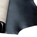 Black, Spray Dyed With Natural Backs : Veg Tanned Leather Cow Side (2.4-2.8mm 6-7oz) 25