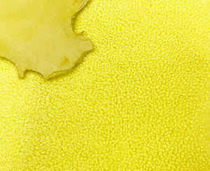 Small Merino Curly Yellow 8mm : 5 Piece Shearling Bundle