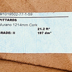 Murano Cork Cow Side : 1.2-1.4mm (Ex Pittards Stock)