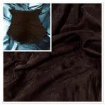 Dark Brown, Goat Suede : (0.5-0.6mm 1.5oz) 5