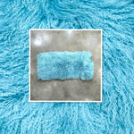 Baby-Blue Mongolian Sheepskin Plate : (120cm L x 55cm W) Perfect As Rugs or Making Cushions and Garments.