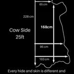 DeerCow Grape, Leather Cow Side : (1.3-1.5mm 3.5oz) 24
