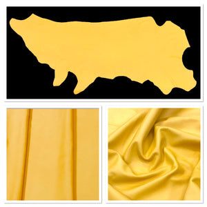 Daytona Yellow : Smooth Grain Cow Side  (0.9-1.1mm 2.5oz) 20