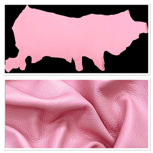 DeerCow Baby Pink, Leather Cow side : (1.3-1.5mm 3.5oz) 24