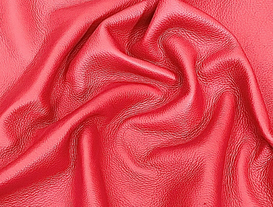 DeerCow Red, Leather Cow Side : (1.3-1.5mm 3.5oz) 24