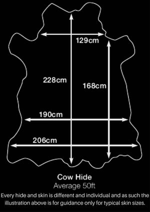 Ranch Clay, Upholstery Leather Cow Hide : (1.2 -1.4mm 3-4oz) 30