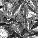 Old Silver Distressed, Metallic Foiled Leather Pig Skin : (0.6-0.7mm 1.5oz) 15