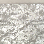 Silver Distressed, Metallic Foiled Leather Pig Skin : (0.6-0.7mm 1.5oz) 15