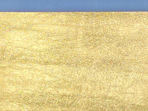 Shimmer Foiled Lambskin Gold : Italian Leather (0.6-0.7mm 1.5oz) 9